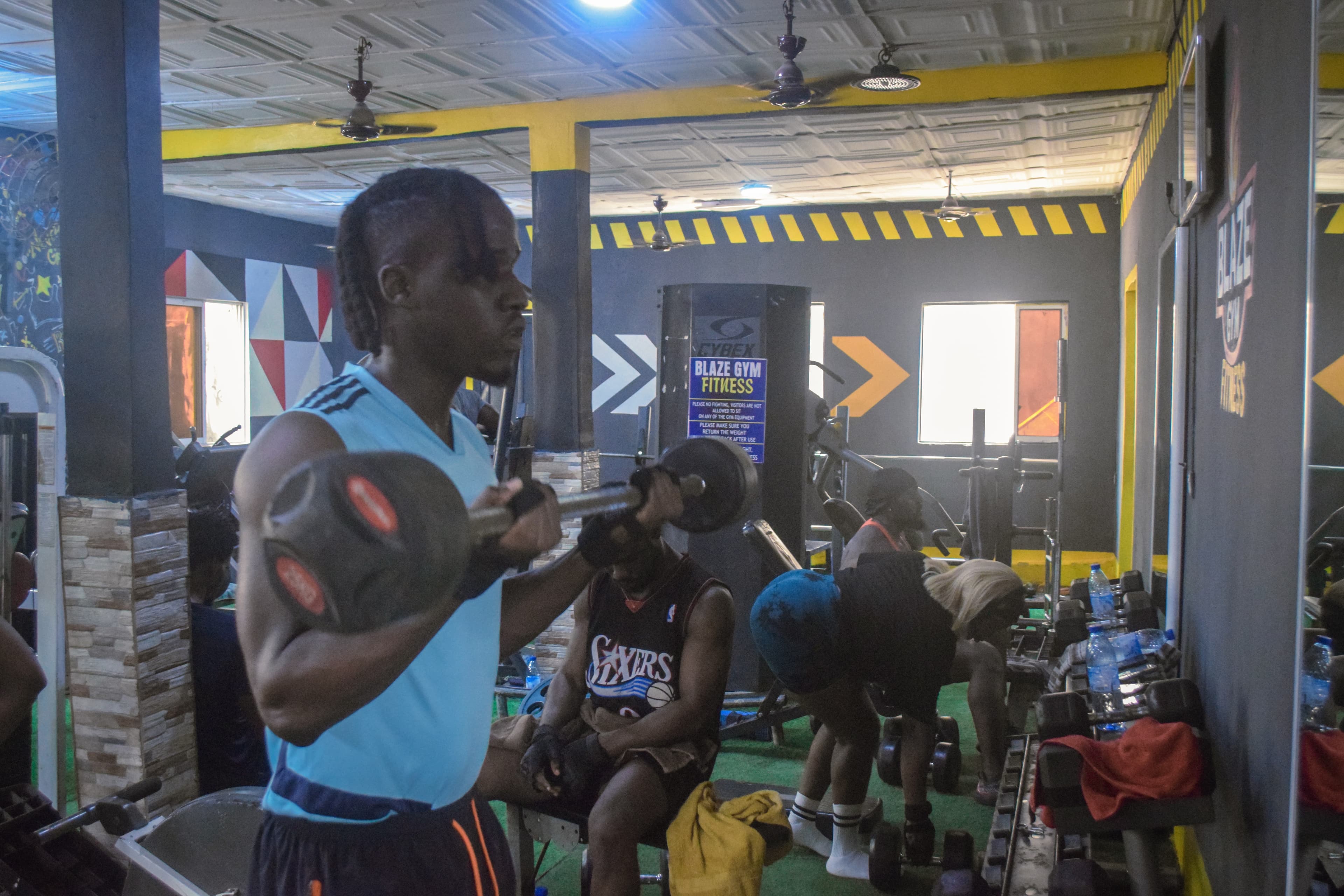 Blaze Gym equipment and facilities Slide 4
